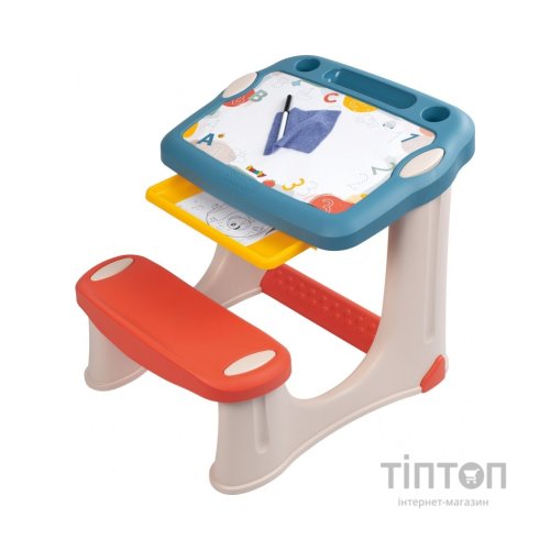 Набір для творчості Smoby Парта-дошка "Магічна" з аксес., 56х57х52 см (420224)