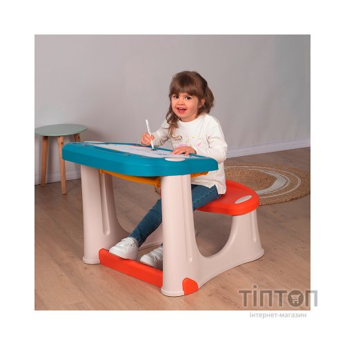 Набір для творчості Smoby Парта-дошка "Магічна" з аксес., 56х57х52 см (420224)