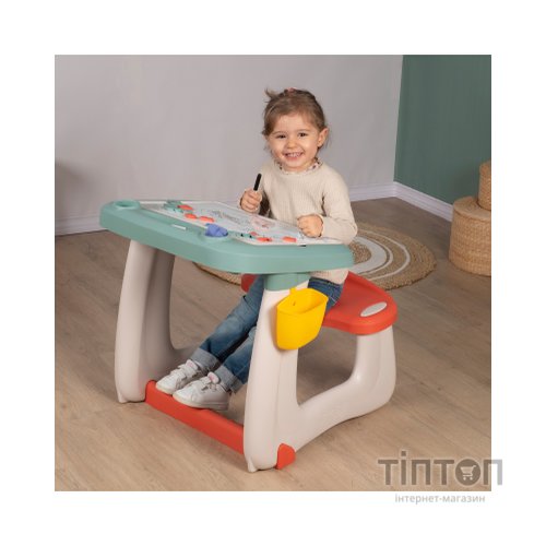 Набір для творчості Smoby Парта-дошка "Школярик", з аксес. 68х21х57,5 см (420107)