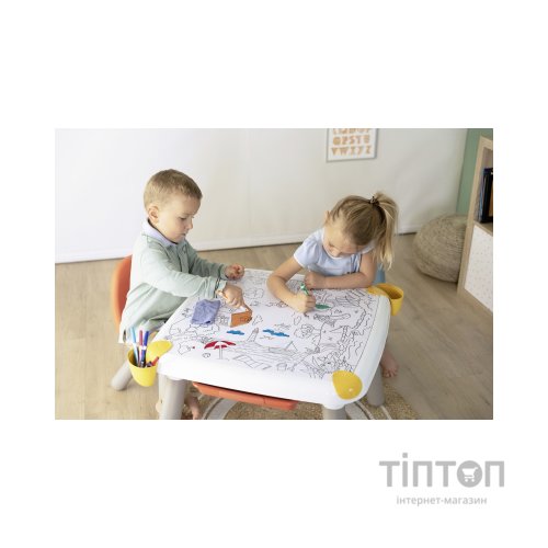 Набір для творчості Smoby стіл з шухлядою, 70x70x47 см, 3+ (420400)