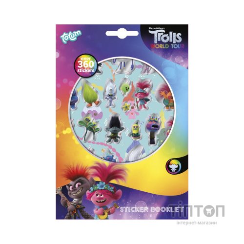 Набір для творчості Totum Тролі. 360 стікерів (770218)