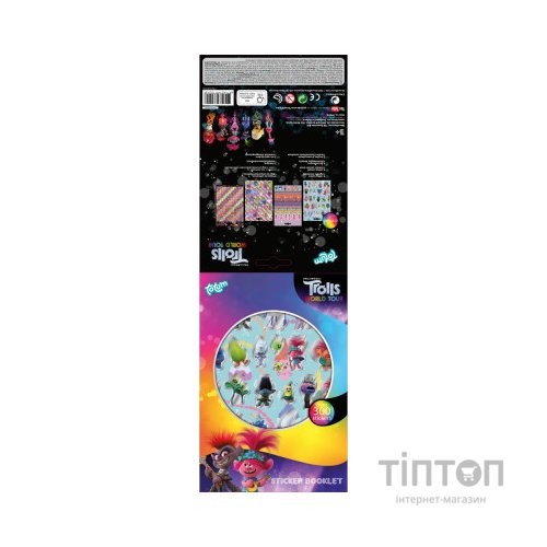 Набір для творчості Totum Тролі. 360 стікерів (770218)