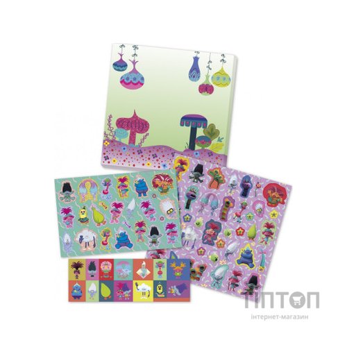 Набір для творчості Totum Тролі. Набір стікерів (770201)