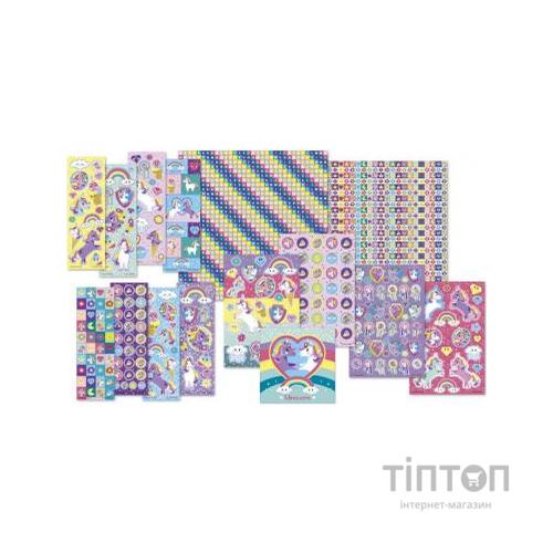 Набір для творчості Totum Єдиноріг. Скринька 2000 стикерів (71391)