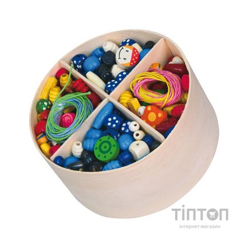 Набір для творчості Viga Toys Дерев"яні намистини (56002)