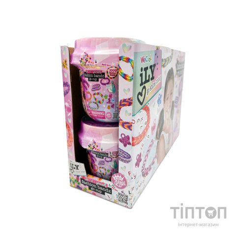 Набір для творчості WeCool iLY Fashion LOOM Виготовлення браслетів (112353-1)