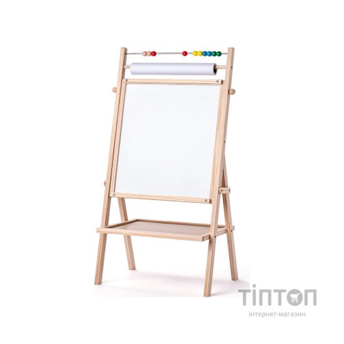 Набір для творчості WoodyLand Двосторонній мольберт WoodyLand зі стрижнем для паперу та цифрами (6337253)