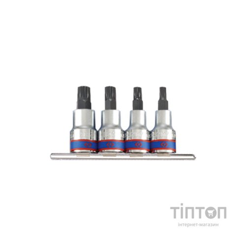 Набір головок KING TONY Spline 1/2" М6; М8; М10; М12 (4126PR)
