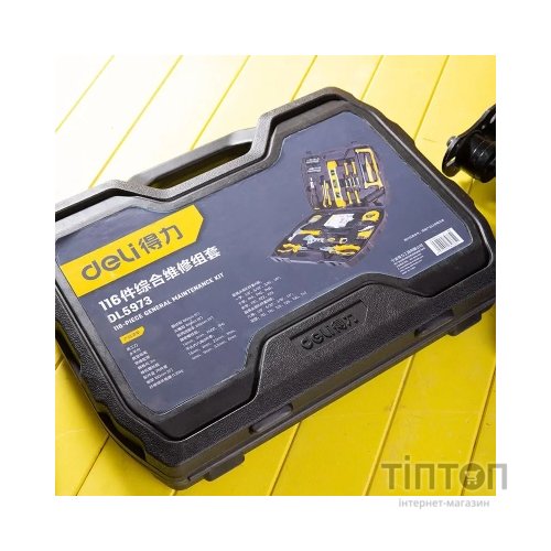 Набір інструментів Deli 116 шт. (DL5973)