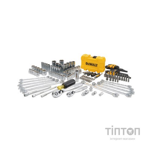 Набір інструментів DeWALT 1/4", 3/8", 142 шт. (DWMT73802-1)