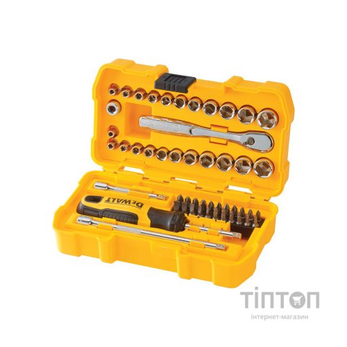 Набір інструментів DeWALT головок та біт 1/4", 50 шт. (DWMT81610-0)
