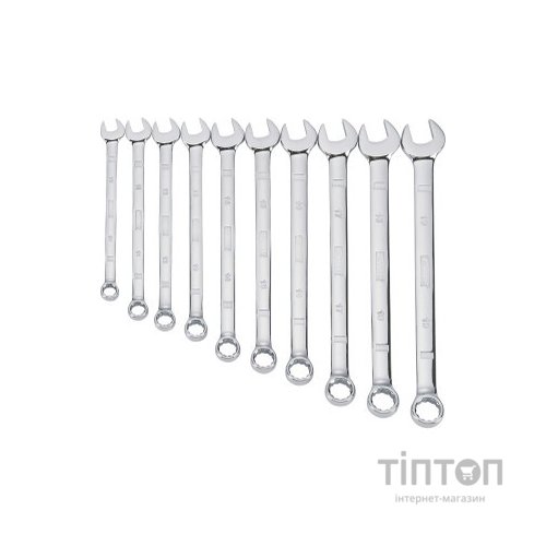 Набір інструментів DeWALT ключів комбінованих, 10 шт.: 10-19 мм. (DWMT19227-1)