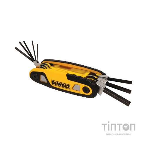 Набір інструментів DeWALT ключів шестигранних HEX: 1.5-8 мм (DWHT0-70263)