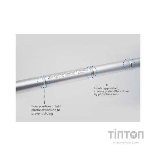 Набір інструментів KING TONY 1/2" 24 шт. 12-гранних з принаддям (4024SR)