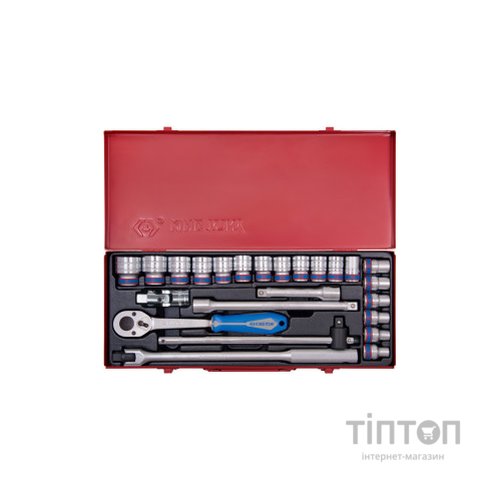 Набір інструментів KING TONY 1/2" 24 шт. шестигранних з принаддям (4526MR03)