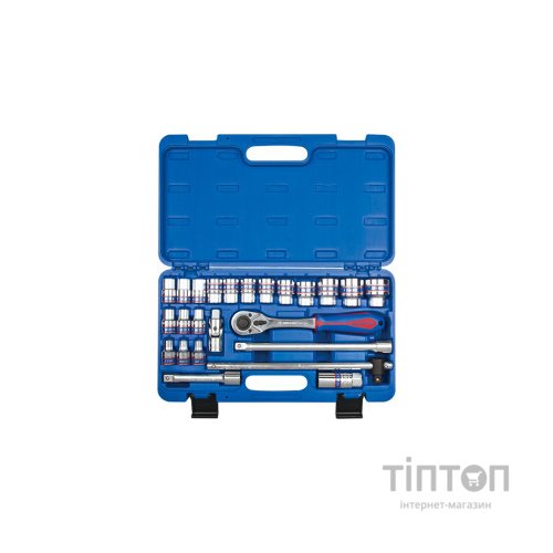 Набір інструментів KING TONY 1/2" 8-32 мм, 24 шт., 12-гранних (ST4028MR)