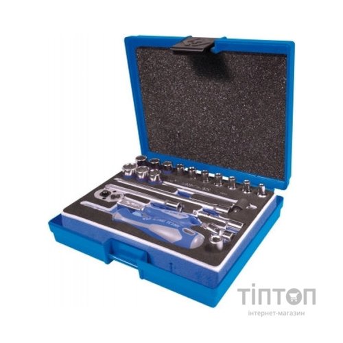 Набір інструментів KING TONY 1/4" 21 шт. (2524MRV)