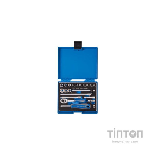 Набір інструментів KING TONY 1/4" 21 шт. (2524MRV)