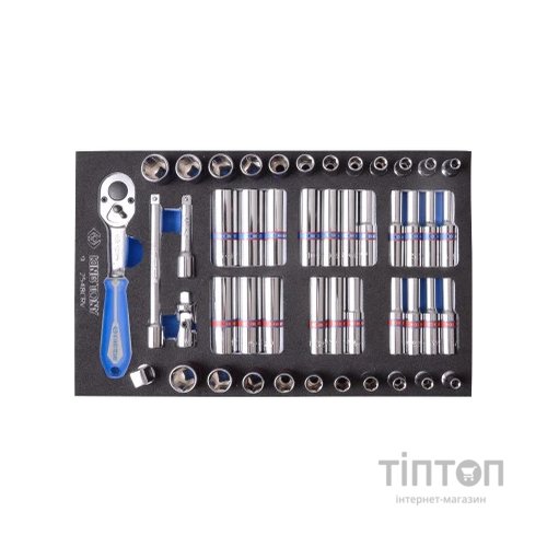 Набір інструментів KING TONY 1/4" 48 шт. в ложементі (9-2548CRV)