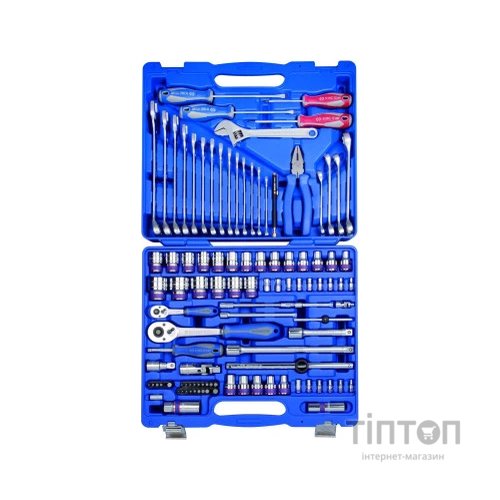 Набір інструментів KING TONY 103 шт. 1/4" та 1/2" (7503MR)