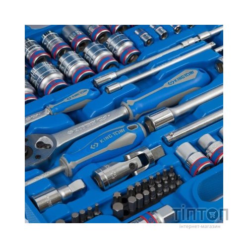 Набір інструментів KING TONY 103 шт. 1/4" та 1/2" (7503MR)