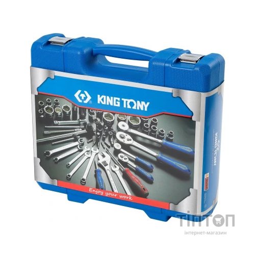 Набір інструментів KING TONY 103 шт. 1/4" та 1/2" (7503MR)