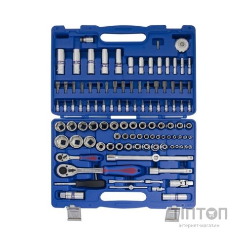 Набір інструментів KING TONY 110 шт., 1/4", 1/2" (SC7510MR)