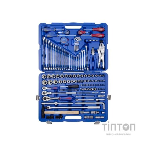 Набір інструментів KING TONY 143 шт. 1/4" та 1/2" (SC9543MR)