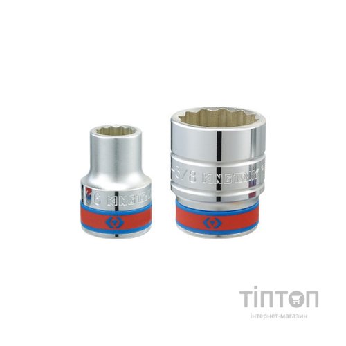 Набір інструментів KING TONY 3/4", 7/8"- 2", 16 шт. 12-гранних, з принаддям (6016SR)