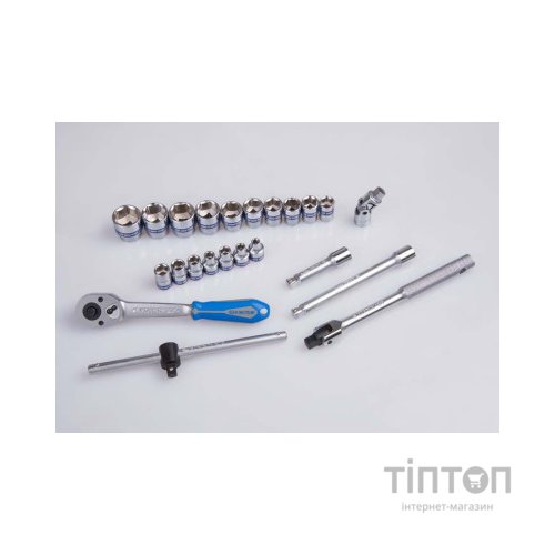 Набір інструментів KING TONY 3/8" 23 шт. 6 - 24мм (3523MRV10)