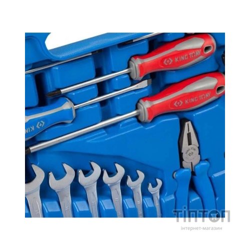 Набір інструментів KING TONY 77 шт. 1/4" та 1/2" (7577MR)