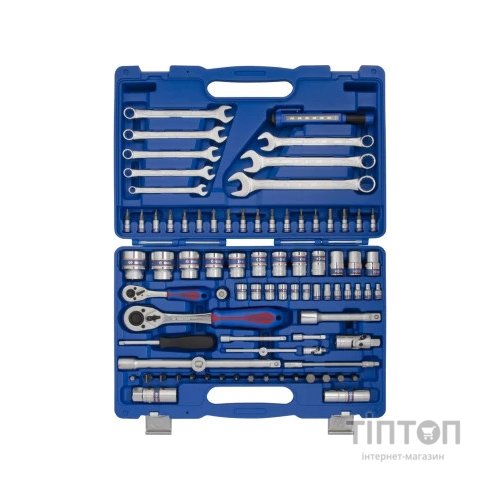 Набір інструментів KING TONY 83 шт. 1/4"+1/2" (SC7583MR)