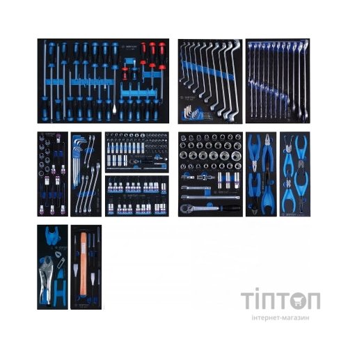 Набір інструментів KING TONY для візка 235 шт. в ложементі (934-235MRVD)