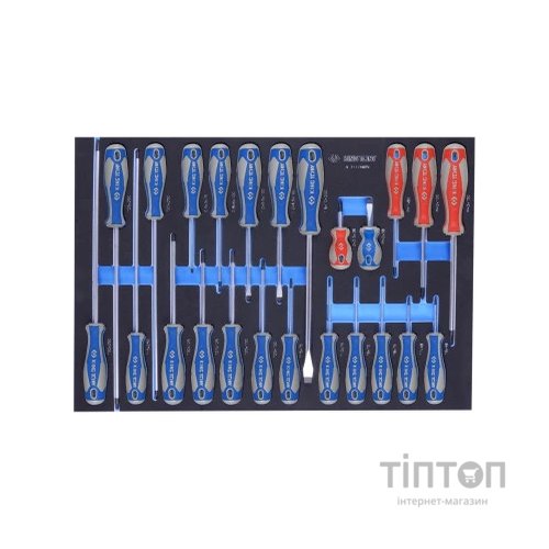 Набір інструментів KING TONY для візка 235 шт. в ложементі (934-235MRVD)