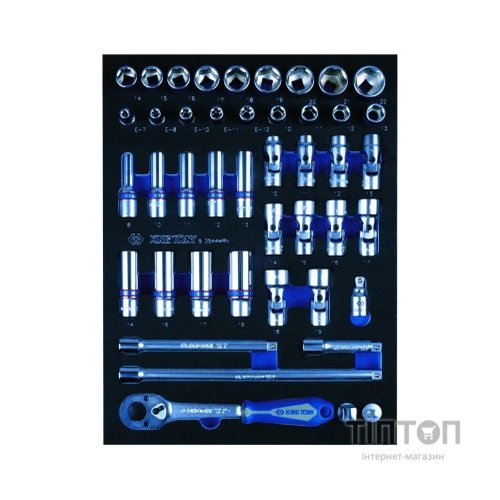 Набір інструментів KING TONY для візка 259 шт. в ложементі (934-018MRVD)