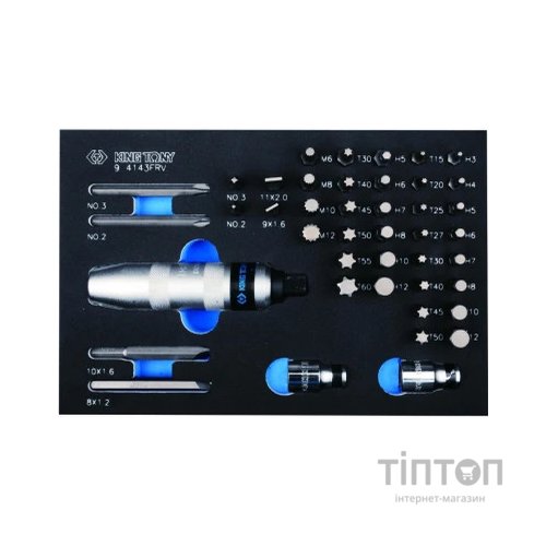 Набір інструментів KING TONY для візка 259 шт. в ложементі (934-018MRVD)