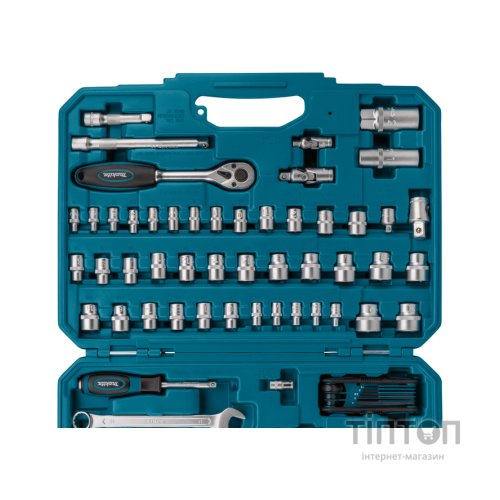 Набір інструментів Makita E-06616, 120 шт. (E-06616)