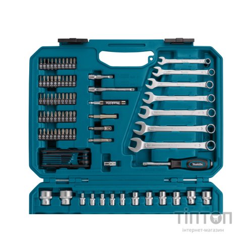 Набір інструментів Makita E-06616, 120 шт. (E-06616)