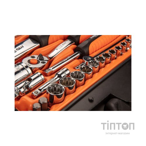 Набір інструментів Neo Tools 1/2-1/4, 71 шт. (08-690)