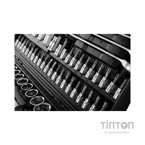 Набір інструментів Neo Tools 1/2", 3/8", 1/4", 216 шт. (10-216)