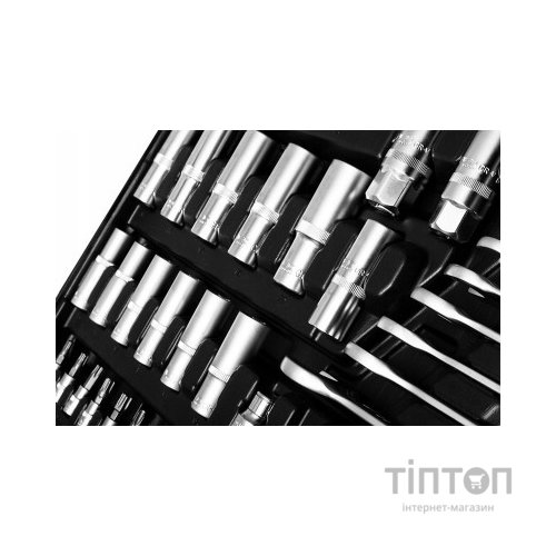 Набір інструментів Neo Tools 1/2", 3/8", 1/4", 216 шт. (10-216)