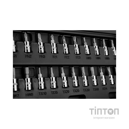 Набір інструментів Neo Tools 46шт, 1/4", CrV, кейс (10-004)