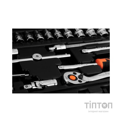 Набір інструментів Neo Tools 46шт, 1/4", CrV, кейс (10-004)