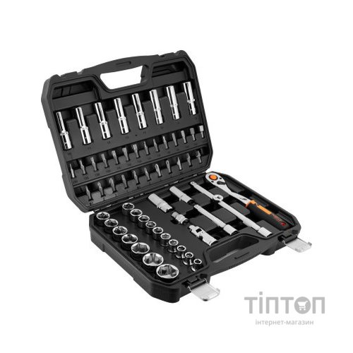 Набір інструментів Neo Tools 58шт, 1/2", CrV, кейс (10-042)