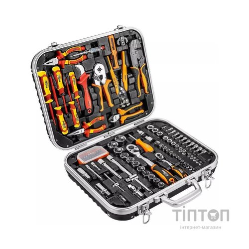Набір інструментів Neo Tools діелектричних VDE 1000V, 108шт, CrV, кейс (01-310-1)