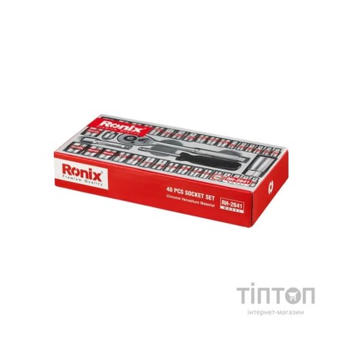 Набір інструментів Ronix 3/8", 40 шт (RH-2641)