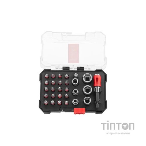 Набір інструментів Ronix головок і біт, 28 шт. (RH-5451)