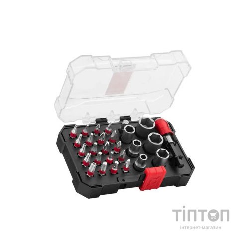 Набір інструментів Ronix головок і біт, 28 шт. (RH-5451)