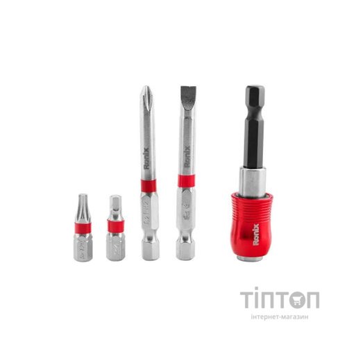 Набір інструментів Ronix головок і біт, 28 шт. (RH-5451)