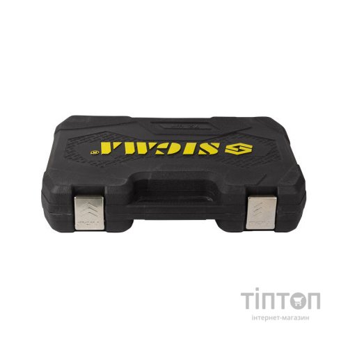 Набір інструментів Sigma насадок торцевих та біт 1/4", 1/2" 72шт CrV mid (6003741)